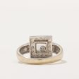 Floating Diamond Ring | 0.10ctw | SZ 6.25 | For Discount