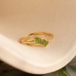 Dainty Jade Ring Set For Sale