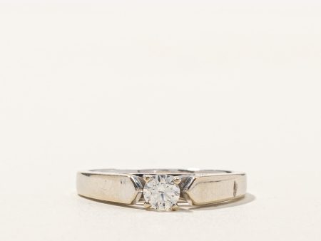 Solitaire Diamond Ring | 0.21ct | SZ 5 | Sale