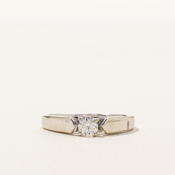 Solitaire Diamond Ring | 0.21ct | SZ 5 | Sale