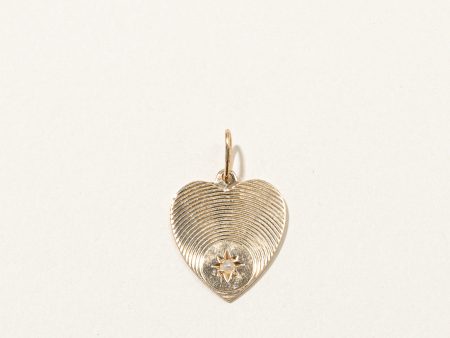 Seed Pearl Heart Pendant Cheap