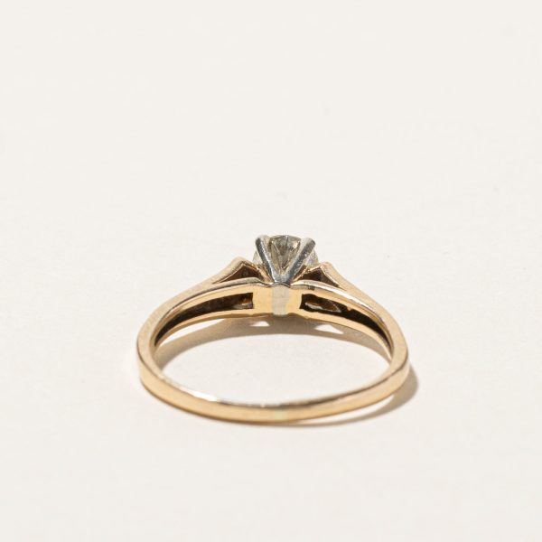 Solitaire Diamond Ring | 0.45ct | SZ 6.75 | For Discount