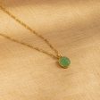 Jade Oval Pendant Necklace Hot on Sale