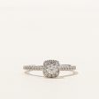 Halo Diamond Engagement Ring | 0.50ctw | SZ 7.5 | Online Hot Sale