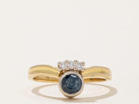 Spinel & Diamond Ring | 0.40ct, 0.045ctw | SZ 4.5 | on Sale