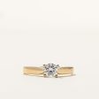 Solitaire Diamond Ring | 0.36ct | SZ 4.25 | For Discount