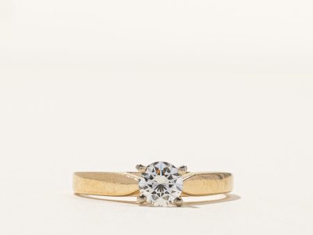 Solitaire Diamond Ring | 0.36ct | SZ 4.25 | For Discount