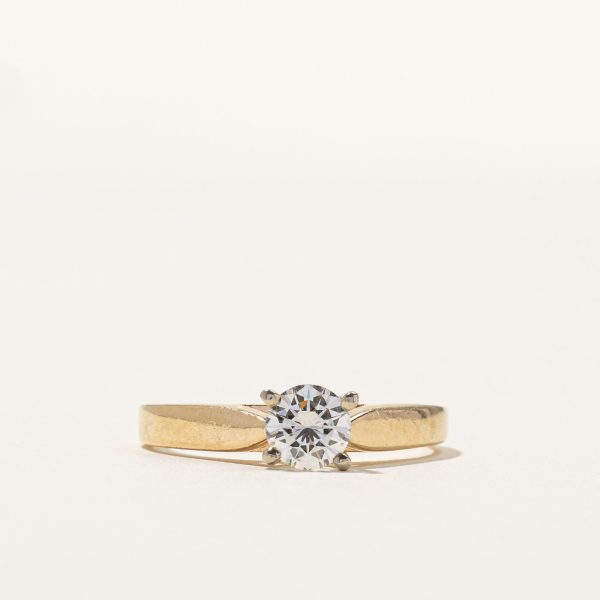 Solitaire Diamond Ring | 0.36ct | SZ 4.25 | For Discount