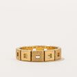 Italian 18k Yellow Gold Band | SZ 6.5 | Supply