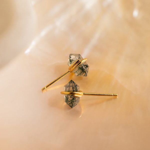 Herkimer Agate Studs Hot on Sale