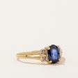 Sapphire & Diamond Ring | 1.00ct, 0.02ctw | SZ 5.75 | Discount