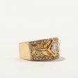 Filigree Diamond Ring | 0.43ctw | SZ 6.75 | Supply