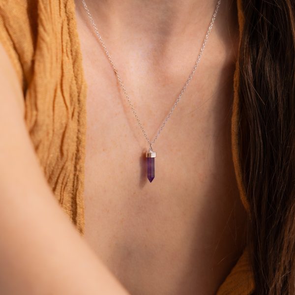 Amethyst Quartz Necklace Supply