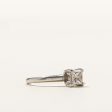 Solitaire Princess Diamond Ring | 0.40ct | SZ 3.75 | Discount