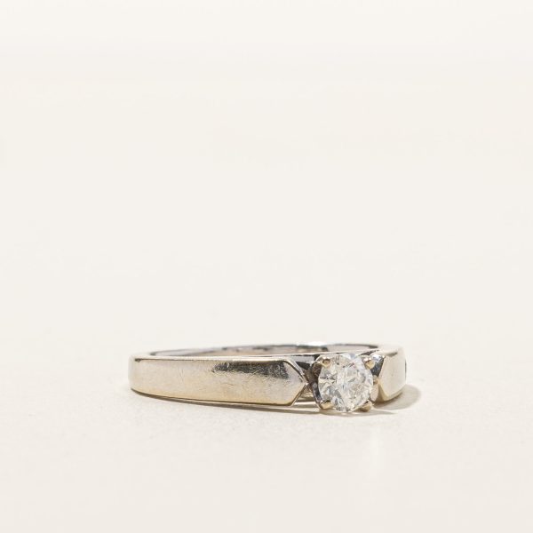 Solitaire Diamond Ring | 0.21ct | SZ 5 | Sale