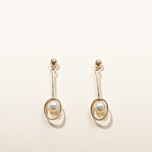 Pearl Dangle Earrings Supply