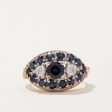 London 1981 Sapphire & Diamond Ring | 1.20ctw, 0.01ctw | SZ 5.5 | Supply