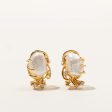 Pearl & Diamond Earrings | 0.14ctw | Cheap