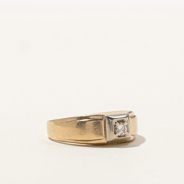 Solitaire Diamond Ring | 0.14ct | SZ 8.75 | Online Sale