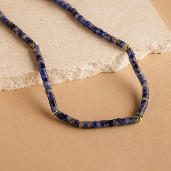 Tanzanite Beaded Necklace For Discount