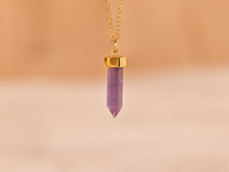 Amethyst Quartz Necklace Supply