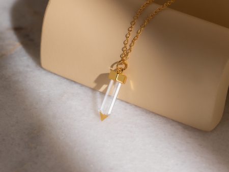 Clear Quartz Necklace Online Sale