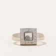 Floating Diamond Ring | 0.10ctw | SZ 6.25 | For Discount