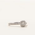 Halo Diamond Engagement Ring | 0.50ctw | SZ 7.5 | Online Hot Sale