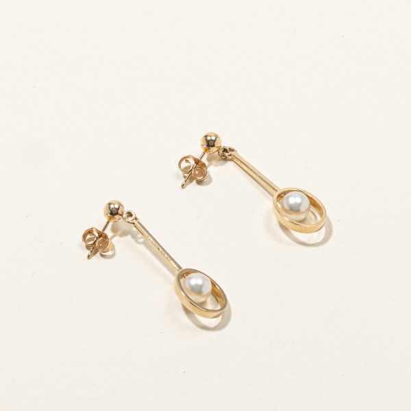 Pearl Dangle Earrings Supply