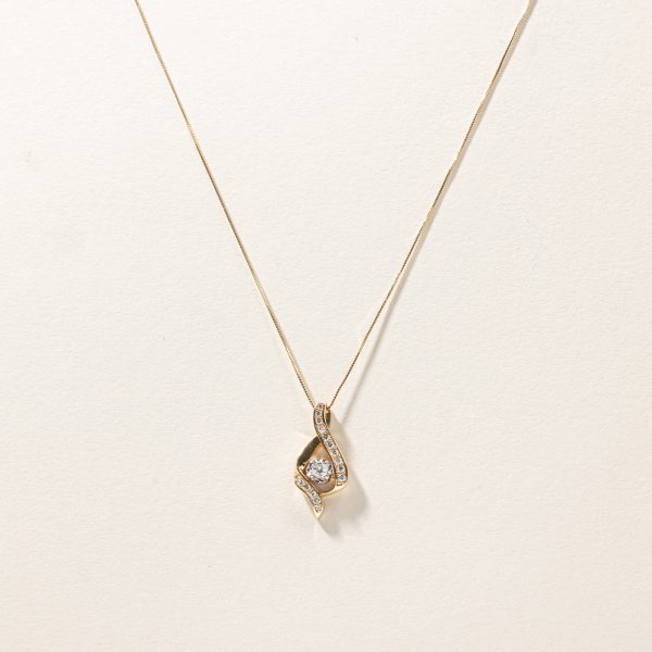 Diamond Pendant Necklace | 0.38ctw | 20 | Online Sale