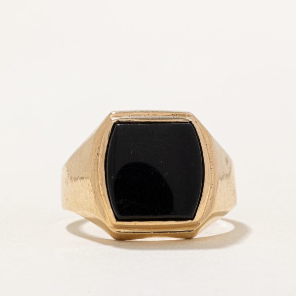 Onyx Ring | 3.00ct | SZ 10.5 | For Cheap