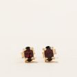 Garnet Stud Earrings | 0.50ctw | Supply