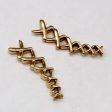 Tiffany & Co  Paloma Picasso Grafitti 18k Rose Gold Earrings Hot on Sale