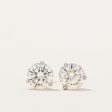 GIA Certified Diamond Stud Earrings | 2.12ctw | Sale