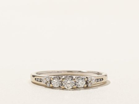 Five Stone Diamond Ring | 0.30ctw | SZ 7.25 | on Sale