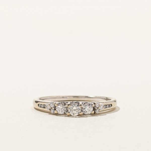 Five Stone Diamond Ring | 0.30ctw | SZ 7.25 | on Sale