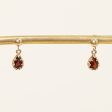 Garnet Drop Earrings | 0.80ctw | Online Sale