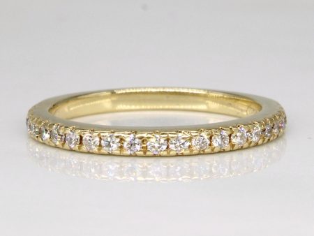 Semi Eternity Diamond Band | 0.20ctw | SZ 4.75 | on Sale