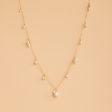 Baroque Pearl Station Necklace Sale