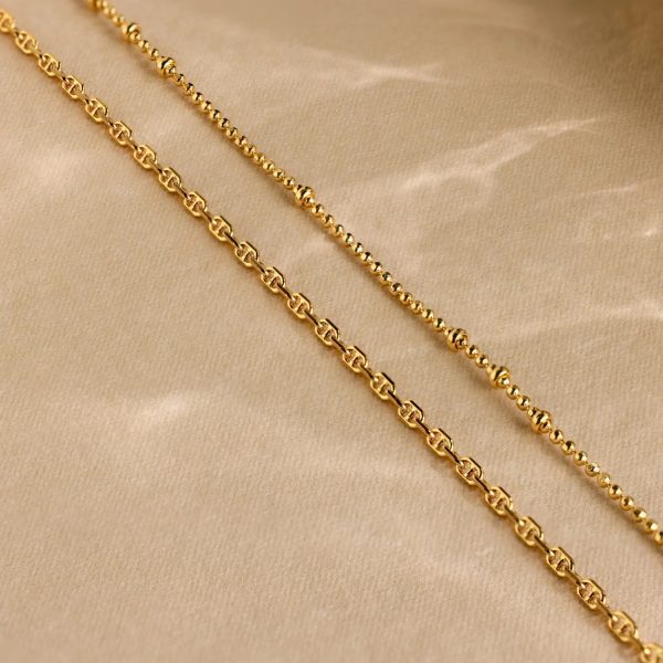 Skinny Mariner Chain Necklace Online Hot Sale