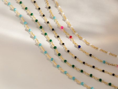 Beaded Station Necklaces Online Hot Sale