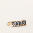 Sapphire & Diamond Ring | 0.50ctw, 0.04ctw | SZ 7.75 | Fashion