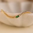 Emerald Baguette Tennis Bracelet Online