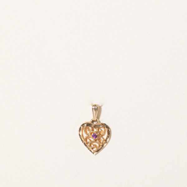 Ruby Heart Pendant | 0.03ct | Supply