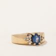 Sapphire & Diamond Ring | 0.48ct, 0.06ctw | SZ 4.25 | Sale