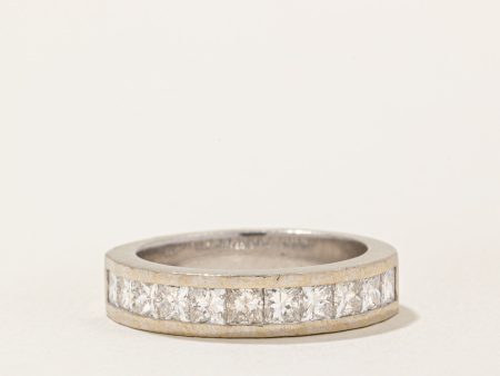 Princess Cut Diamond Band | 1.25ctw | SZ 6.25 | Supply