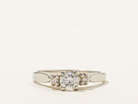 Three Stone Diamond Ring | 0.50ctw | SZ 6.5 | Hot on Sale