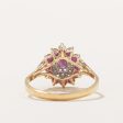 Ruby & Diamond Cocktail Ring | 0.74ctw, 0.03ctw | SZ 8.25 | Hot on Sale