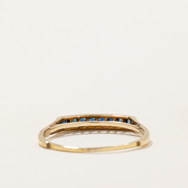 High Set Sapphire Ring | 0.40ctw | SZ 8 | For Discount