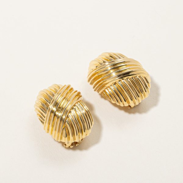 Tiffany & Co  Vintage 1980 s Clip On Earrings For Sale